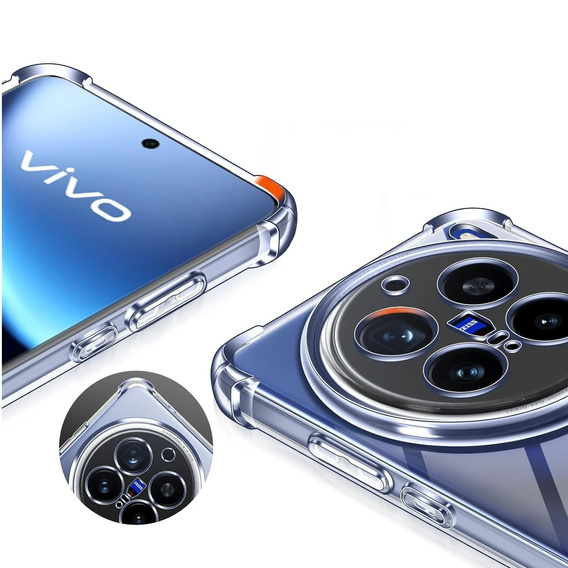 Θήκη για Vivo X200 Pro 5G, Dropproof, διαφανής