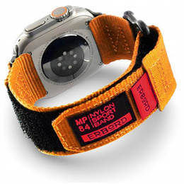 Λουράκι νάιλον ERBORD για Apple Watch 1/2/3/4/5/6/7/8/SE/ULTRA 42/44/45/49mm, μπλε