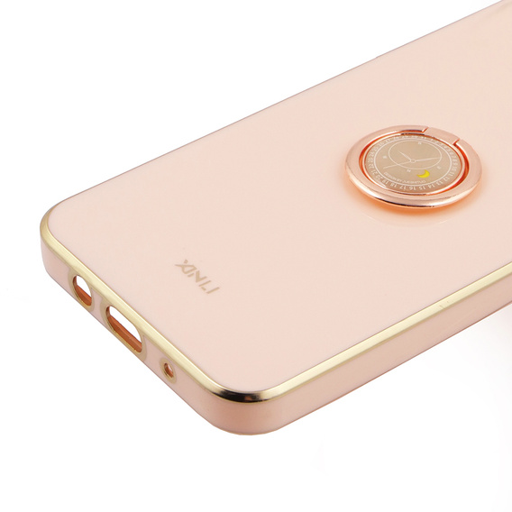 Θήκη για Huawei Nova Y61, Electro Ring, ροζ rose gold