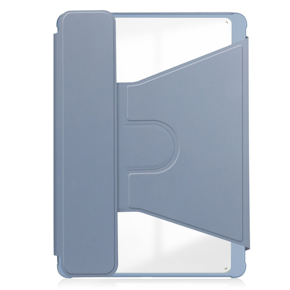  Θήκη πληκτρολογίου για Samsung Galaxy Tab A9+, Rotary 360° Leather, μοβ