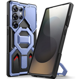 Θήκη για Samsung Galaxy S25 Ultra, Tongate MECH MagSafe Series, μπλε + 9H Tempered Glass