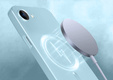 Θήκη για iPhone 16E, ColorMag, για MagSafe, μπλε + γυαλί 9H, μετριασμένο