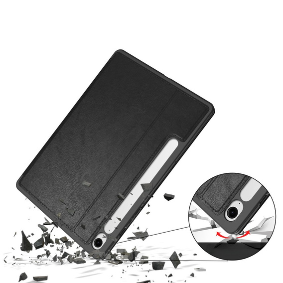 Θήκη για Lenovo Tab M11, Business Card and Pen Slot, μαύρη