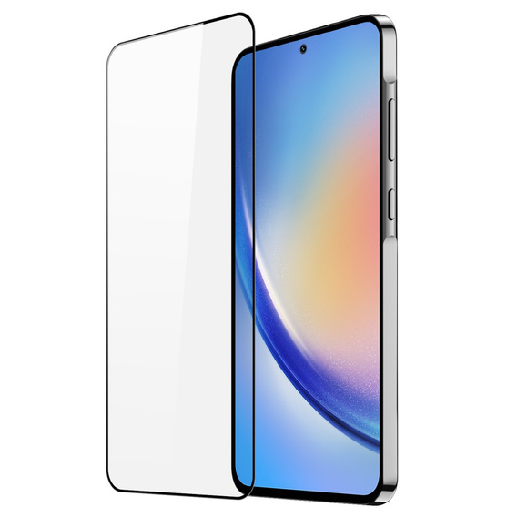 Μετριασμένο γυαλί για Samsung Galaxy A35 5G, Dux Ducis πλήρη οθόνη, μαύρη