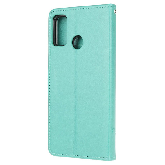 Θήκη με πτερύγιο για Motorola Moto G30 / G10, Butterfly, μπλε