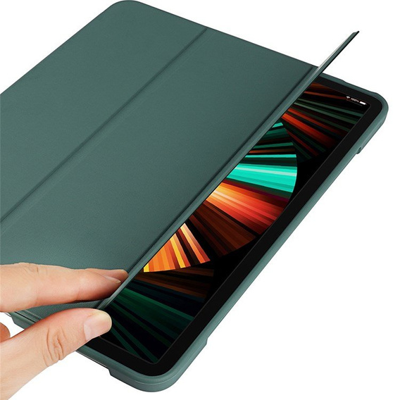 Θήκη για iPad Pro 11 2021/2022, Smartcase με χώρο για γραφίδα, πράσινη