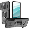 Θήκη για Xiaomi Redmi Note 14 Pro 5G /  Poco X7 5G, KickStand Camera Lens, μαύρη