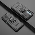 Θήκη για Samsung Galaxy M15 5G, KickStand Camera Lens, μαύρη