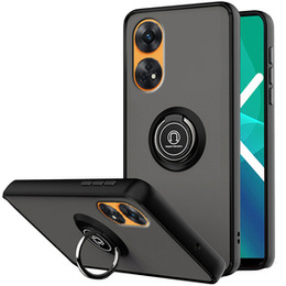 Θήκη για Oppo Reno8 T, Frosted Ring, μαύρη