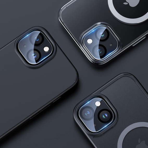 2x ERBORD μετριασμένο γυαλί για την κάμερα για να iPhone 15 / 15 Plus