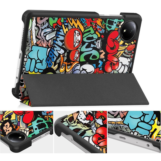 Θήκη για Xiaomi Redmi Pad SE 8.7, Smartcase, graffiti