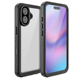 Θήκη για iPhone 17, αδιάβροχη IP68 Redpepper, μαύρο