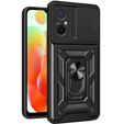 Θήκη για Xiaomi Redmi 12C, CamShield Slide, μαύρο