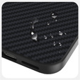 Θήκη για Google Pixel 10 / 10 Pro, ABEEL, για MagSafe, με υφή άνθρακα, μαύρο