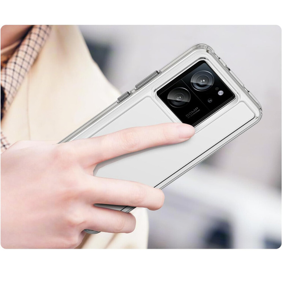 Θήκη για Xiaomi 13T / 13T Pro, Fusion Hybrid, διαφανής