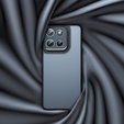 Θήκη για Xiaomi Redmi 15 5G / 4G, με προστασία κάμερας, διάφανη με μαύρες πλευρές