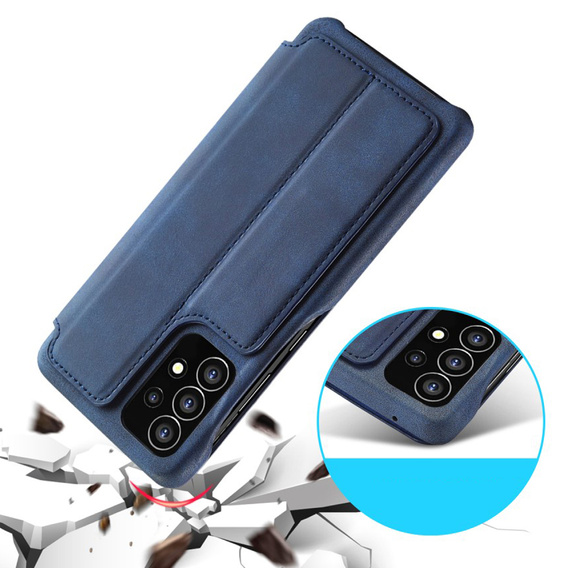 Θήκη με πτερύγιο για Samsung Galaxy A53 5G, LC.IMEEKE, μπλε