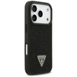 GUESS Rhinestone Triangle Logo θήκη για iPhone 17 Pro