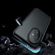 Θήκη για Honor 200 Pro 5G, Fusion Hybrid, διαφανής / μαύρη