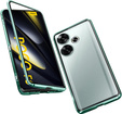 Θήκη για Xiaomi Poco F6, Frame Case, πράσινη
