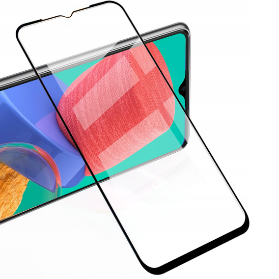 2x Μετριασμένο γυαλί για Samsung Galaxy M33/M12/A32/A12 5G, ERBORD 3D πλήρης οθόνη