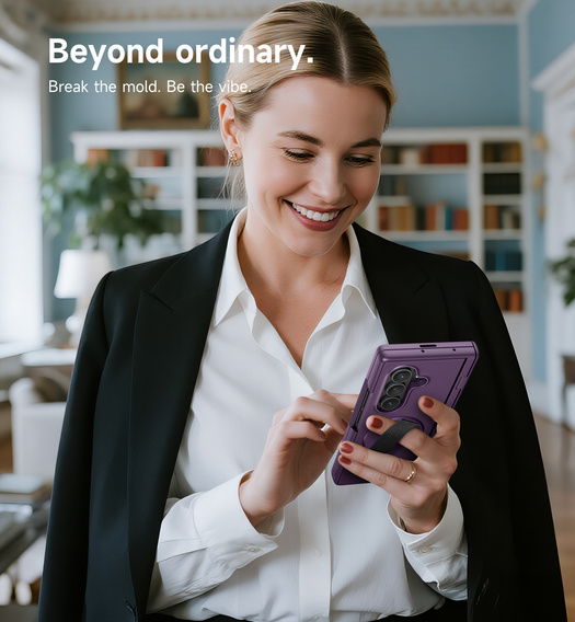 Θήκη Suritch με βάση 360° και ενσωματωμένη προστατευτική μεμβράνη οθόνης για Samsung Galaxy Z Fold7