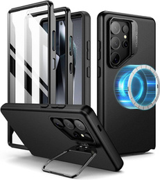 Θήκη για Samsung Galaxy S24 Ultra, Suritch Full Body για MagSafe, μαύρη