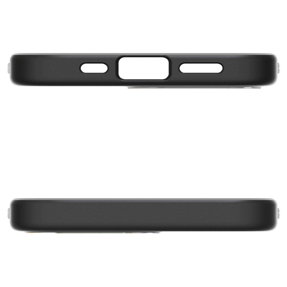  θήκη Spigen για iPhone 16E, Enzo Aramid MagSafe, carbon black + γυαλί 9H tempered glass