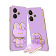 Θήκη για Xiaomi Redmi 13, Bunny, μωβ