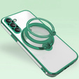 Μαγνητική θήκη για Samsung Galaxy A36 5G, για MagSafe, πράσινη