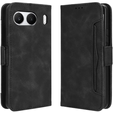Θήκη με πτερύγιο για OnePlus Nord 4, Card Slot, μαύρη