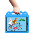 Παιδική θήκη για Lenovo Tab M10 X505F X605F / Tab P10-X705F/L / Huawei T5 10.1, Cute Patterns, με βάση, μπλε