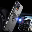 Θήκη για Realme 8 / 8 Pro, Kickstand Ring, μαύρη