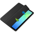 Θήκη για Samsung Galaxy Tab S10 FE+ Plus, Smartcase Hybrid, με χώρο για γραφίδα, μαύρη