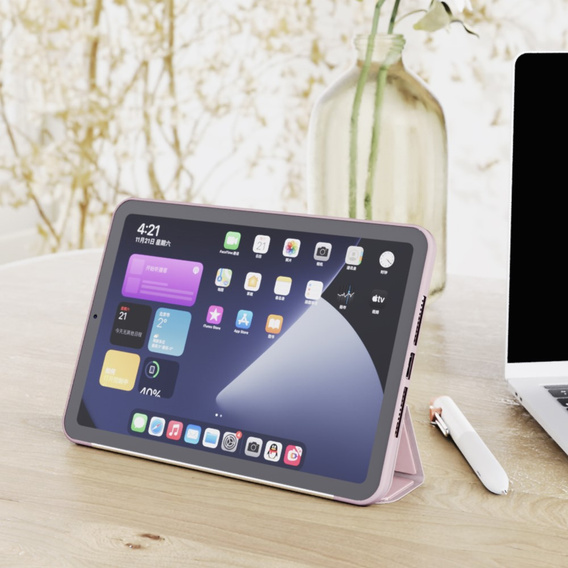Θήκη για iPad mini 8.3" 2021 (6 gen.) / iPad mini 8.3" 2024 (7 gen.), Smartcase, ροζ