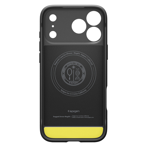 Θήκη Spigen Rugged Armor MagSafe για iPhone 17 Pro Max, Μαύρο ματ