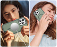 Θήκη με πλαίσιο για iPhone 15 Pro, για MagSafe, πράσινη