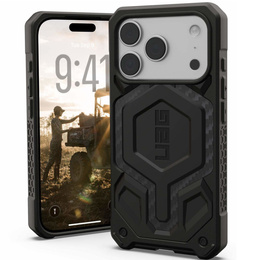 Θήκη Urban Armor Gear για iPhone 17 Pro Max, Monarch Pro Kevlar MagSafe, ανθρακονήματα