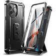 Θωρακισμένη θήκη για iPhone 14 Pro Max, Dexnor Full Body, μαύρη