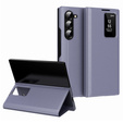Αναδιπλούμενη θήκη για Samsung Z Fold5 5G, Smart View Wallet, λεβάντας
