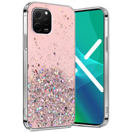 Θήκη για Huawei Nova Y61, Glittery, ροζ