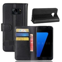 Θήκη με πτερύγιο για Samsung Galaxy S7, Wallet, μαύρη