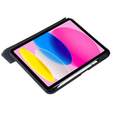 Θήκη για iPad 10.9" 2022 (10 gen.), Origami, μαύρη