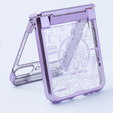Θήκη για Samsung Galaxy Z Flip 5 5G, Mechanical Legend, μωβ