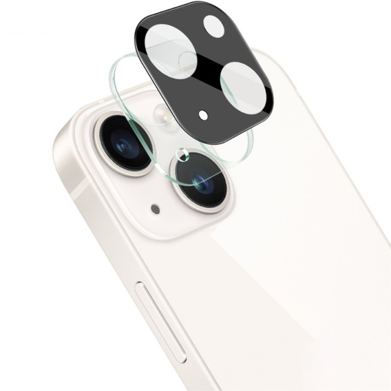 IMAK Γυαλί κάμερας για iPhone 14 / 14 Plus, μαύρη