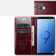 θήκη CASEME για Samsung Galaxy S9+ Plus, Waxy Textured, κόκκινη