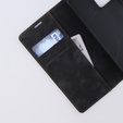 Θήκη για Xiaomi Redmi Note 12 5G / Poco X5 5G, ERBORD Vintage, πορτοφόλι με πτερύγιο, μαύρη