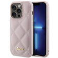 Θήκη Guess Quilted Metal Logo για iPhone 15 Pro
