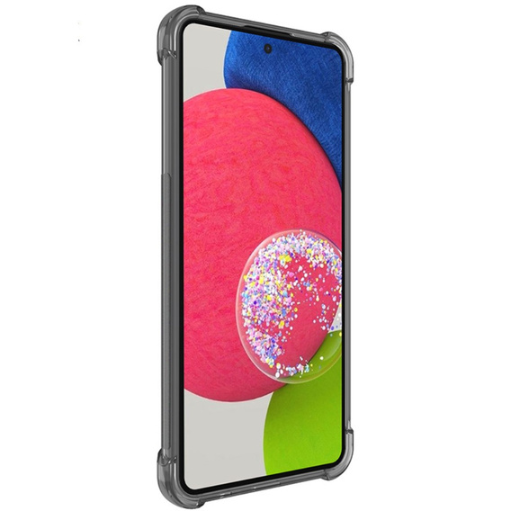 IMAK Θήκη για Samsung Galaxy A53 5G, Dropproof, διαφανής / μαύρη