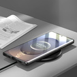 θήκη για το Samsung Galaxy S25 Ultra, Magnetic Dual Glass, μαύρη